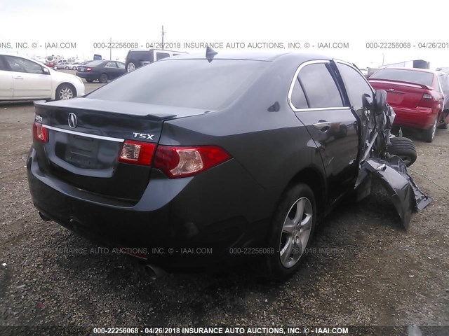 JH4CU2F69DC010618 - 2013 ACURA TSX TECH Dark Blue photo 4