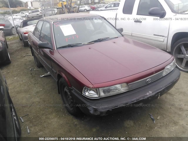 JT2VV21E4L0110298 - 1990 TOYOTA CAMRY DLX RED photo 1