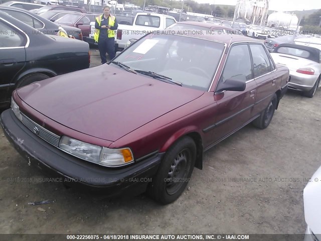JT2VV21E4L0110298 - 1990 TOYOTA CAMRY DLX 红色 照片 2