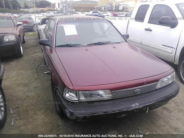 JT2VV21E4L0110298 - 1990 TOYOTA CAMRY DLX 红色 照片 6