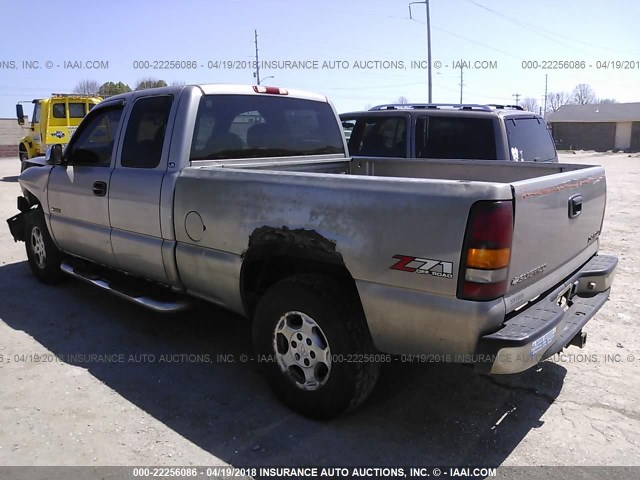 2GCEK19T111348303 - 2001 CHEVROLET SILVERADO K1500 GOLD photo 3