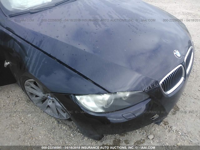 WBAWB33557PV73729 - 2007 BMW 328 I BLACK photo 6