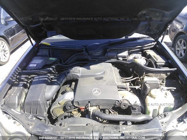 WDBJF72F5VA215791 - 1997 MERCEDES-BENZ E 420 BLACK photo 10