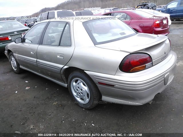 1G2NE52T0WM509975 - 1998 PONTIAC GRAND AM SE GOLD photo 3