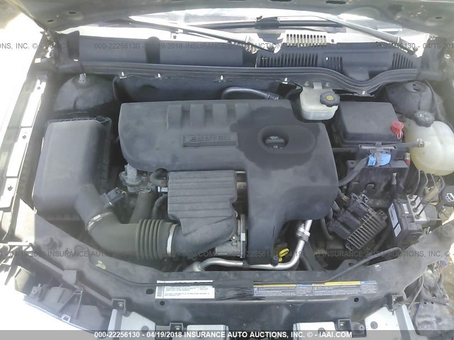 1G8AJ55F07Z206804 - 2007 SATURN ION LEVEL 2 GRAY photo 10