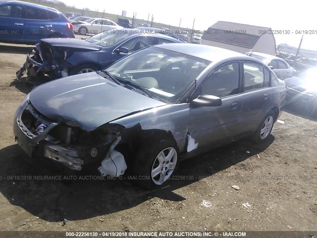 1G8AJ55F07Z206804 - 2007 SATURN ION LEVEL 2 GRAY photo 2