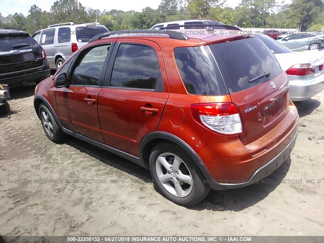 JS2YA413385103272 - 2008 SUZUKI SX4 CONVENIENCE ORANGE photo 3