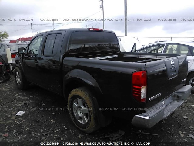 1N6AD07W86C469926 - 2006 NISSAN FRONTIER CREW CAB LE/SE/OFF ROAD BLACK photo 3