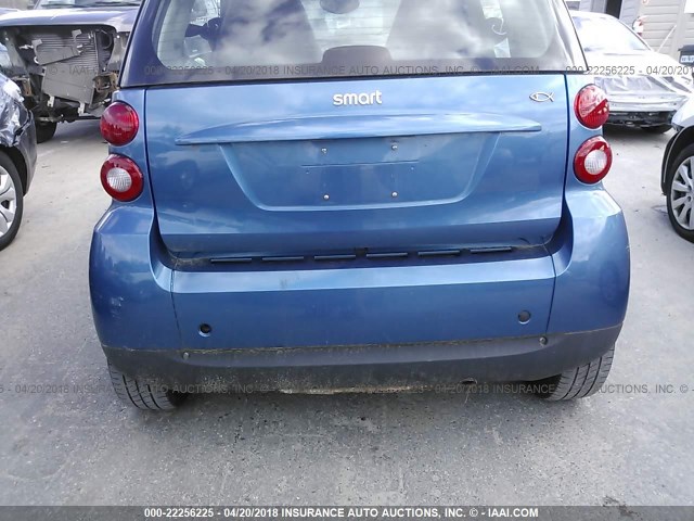 WMEEJ31XX9K249036 - 2009 SMART FORTWO PURE/PASSION BLUE photo 10