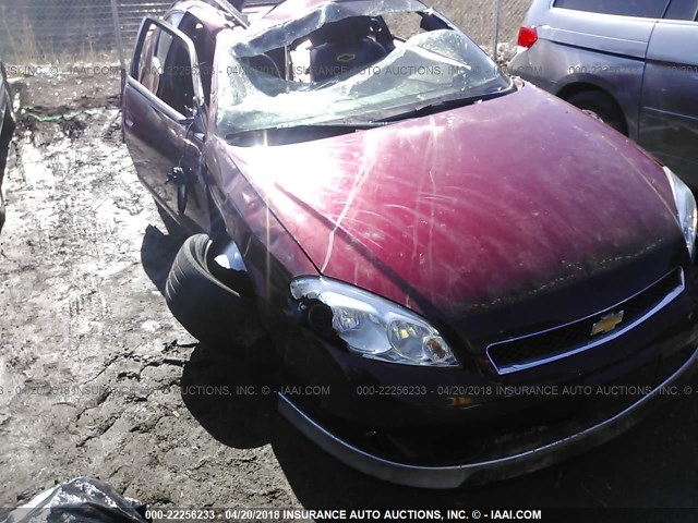 2G1WL15C679419845 - 2007 CHEVROLET MONTE CARLO SS მუქწითელი ფოტო 1