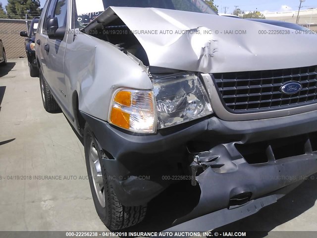 1FMZU62E65ZA32103 - 2005 FORD EXPLORER XLS/XLS SPORT SILVER photo 6