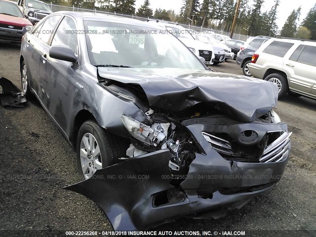 4T1BB46K09U089363 - 2009 TOYOTA CAMRY HYBRID GRAY photo 1