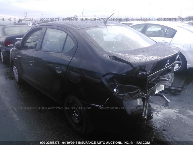 ML32F3FJ1JHF06437 - 2018 MITSUBISHI MIRAGE G4 ES Qara foto 3