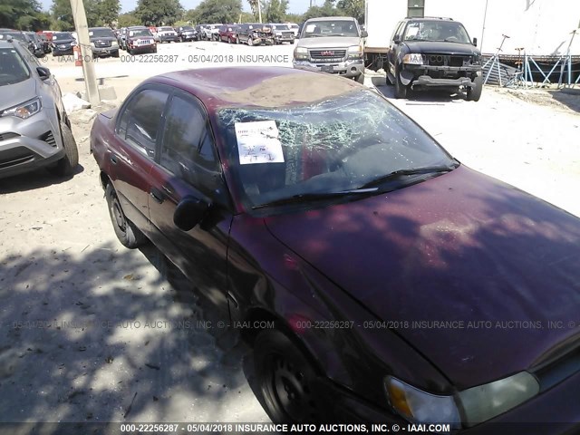 2T1AE09B8RC061044 - 1994 TOYOTA COROLLA LE/DX RED photo 6