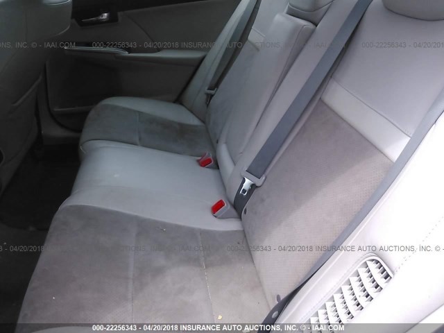 4T1BD1FK4CU027531 - 2012 TOYOTA CAMRY HYBRID/LE/XLE 银色 照片 8