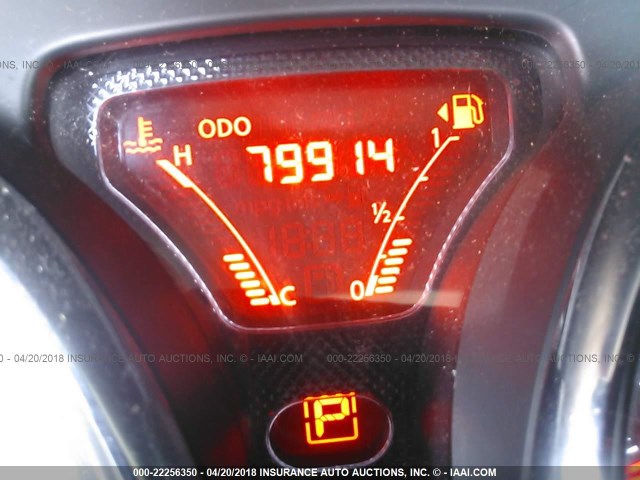 3N1CE2CP6EL435492 - 2014 NISSAN VERSA NOTE S/S PLUS/SV/SL BLACK photo 7