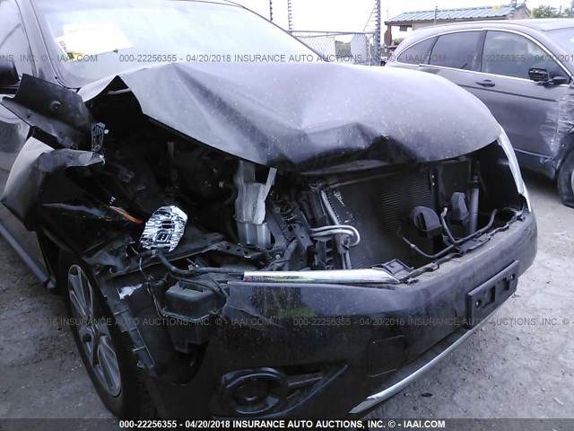 5N1AR2MN6EC618811 - 2014 NISSAN PATHFINDER S/SV/SL/PLATINUM 黑色 照片 6