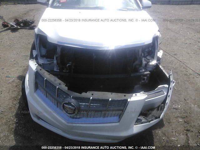 3GYFNBEY8AS601070 - 2010 CADILLAC SRX PERFORMANCE COLLECTION Ақ фото 6