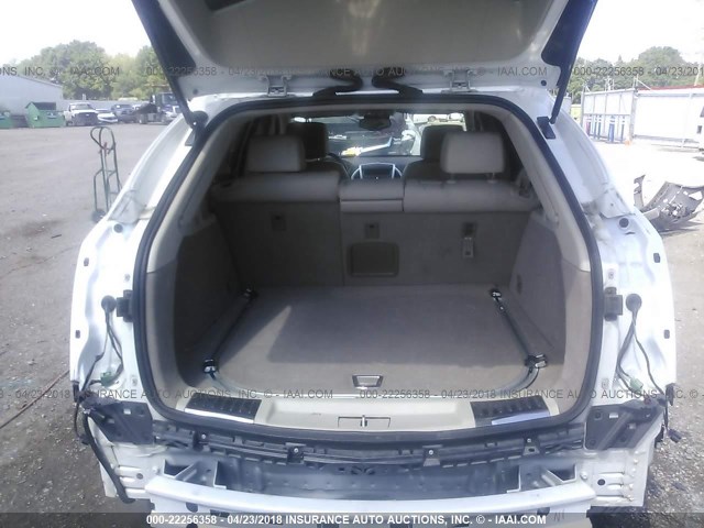 3GYFNBEY8AS601070 - 2010 CADILLAC SRX PERFORMANCE COLLECTION Ақ фото 8