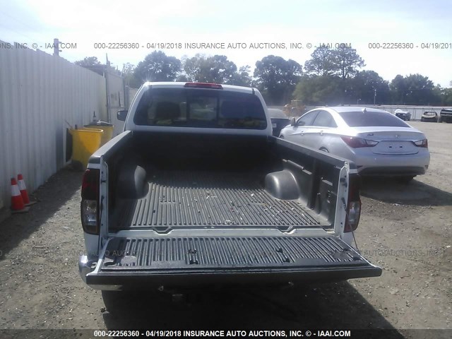 1N6AD06W37C462370 - 2007 NISSAN FRONTIER KING CAB LE/SE/OFF ROAD WHITE photo 8