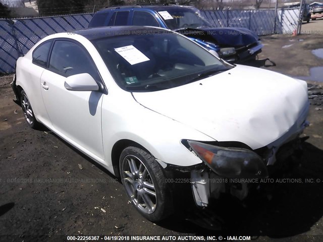 JTKDE177470210616 - 2007 TOYOTA SCION TC WHITE photo 1