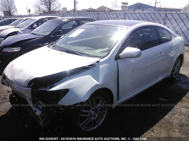 JTKDE177470210616 - 2007 TOYOTA SCION TC 白色 照片 2
