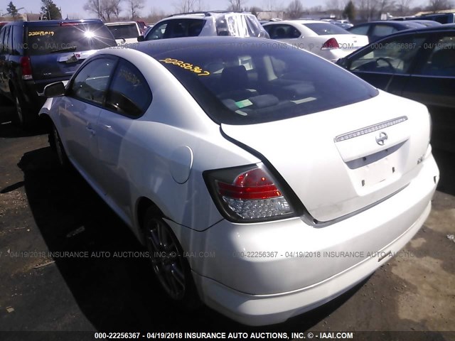 JTKDE177470210616 - 2007 TOYOTA SCION TC 白色 照片 3