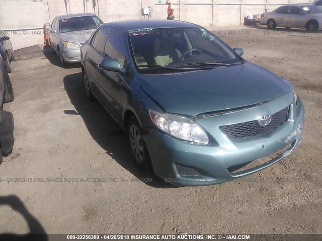 JTDBL40E799074754 - 2009 TOYOTA COROLLA LE/XLE TEAL photo 1