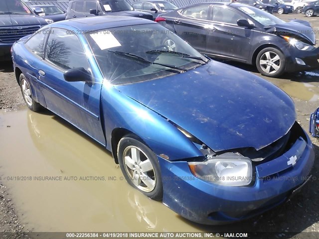 1G1JF12F447148765 - 2004 CHEVROLET CAVALIER LS BLUE photo 1