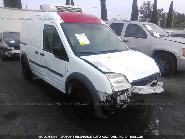 NM0LS7AN9DT129267 - 2013 FORD TRANSIT CONNECT XL WHITE photo 1