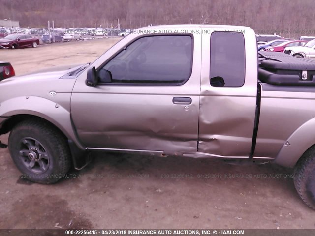 1N6ED26Y44C469516 - 2004 NISSAN FRONTIER KING CAB XE V6 Pewter photo 6