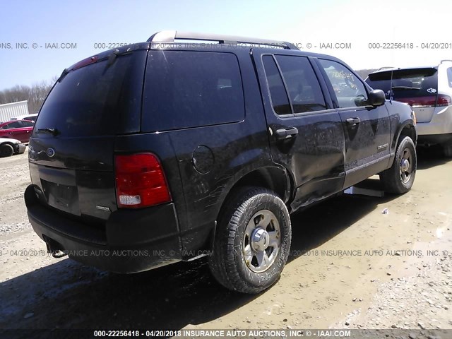 1FMZU72K75ZA63100 - 2005 FORD EXPLORER XLS/XLS SPORT BLACK photo 4