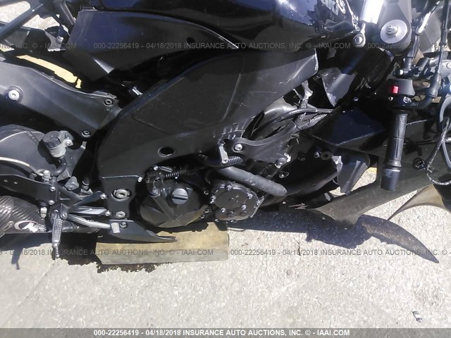 JKAZXCE188A000317 - 2008 KAWASAKI ZX1000 E BLACK photo 8