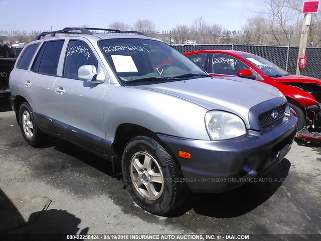 KM8SC13D83U418108 - 2003 HYUNDAI SANTA FE GLS/LX SILVER photo 1