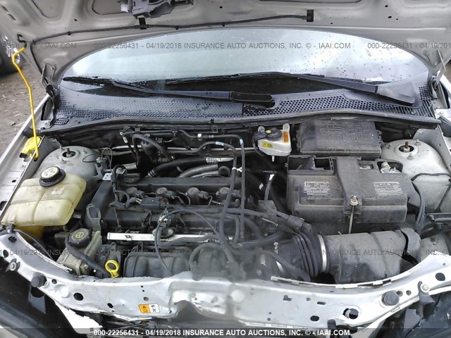 1FAHP37N47W203746 - 2007 FORD FOCUS ZX5/S/SE/SES 银色 照片 10