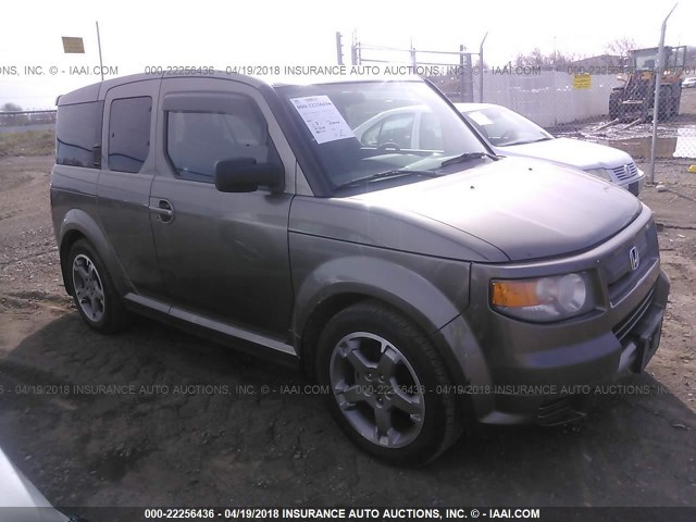 5J6YH17918L000664 - 2008 HONDA ELEMENT SC GRAY photo 1