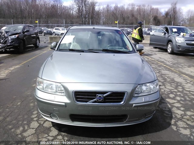 YV1RS592582686050 - 2008 VOLVO S60 2.5T GRAY photo 6