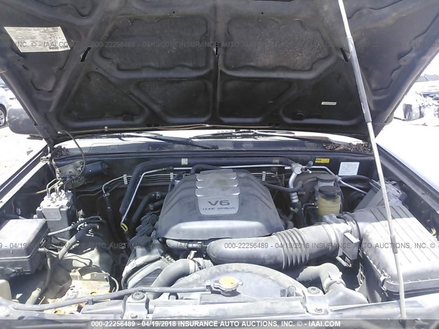 4S6CK58W3Y4404656 - 2000 HONDA PASSPORT EX/LX 黑色 照片 10