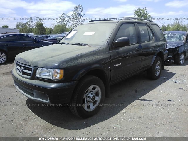 4S6CK58W3Y4404656 - 2000 HONDA PASSPORT EX/LX 黑色 照片 2
