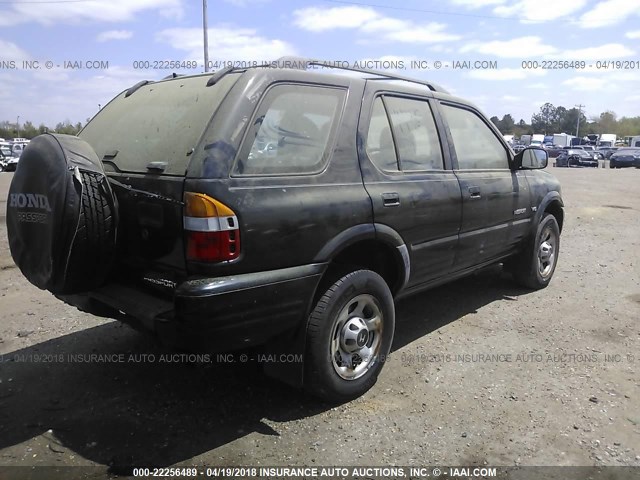 4S6CK58W3Y4404656 - 2000 HONDA PASSPORT EX/LX 黑色 照片 4