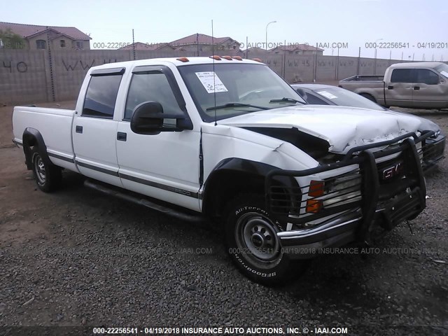 1GTGC33J8YF452167 - 2000 GMC SIERRA C3500 WHITE photo 1