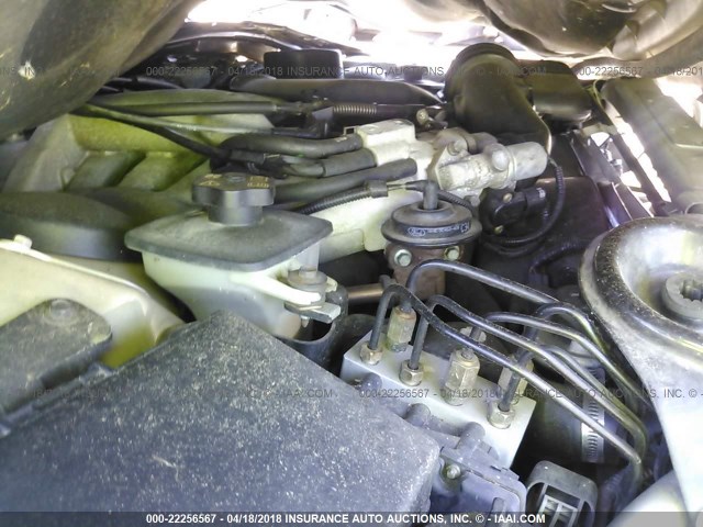 1LNHM86S41Y611596 - 2001 LINCOLN LS GRAY photo 10