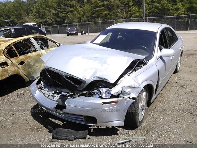 1LNHM86S41Y611596 - 2001 LINCOLN LS GRAY photo 6