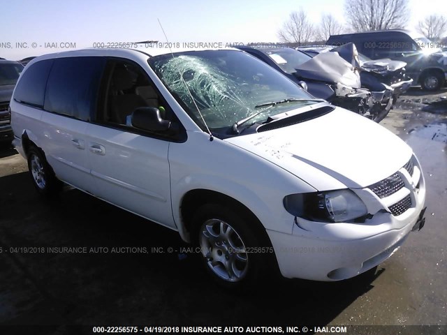 2D4GP44L13R350384 - 2003 DODGE GRAND CARAVAN SPORT WHITE photo 1