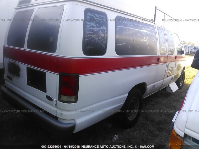 1FTSS34F83HB10819 - 2003 FORD ECONOLINE E350 SUPER DUTY VAN WHITE photo 4