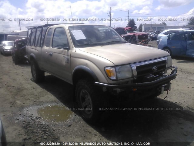 4TASN92N1YZ630474 - 2000 TOYOTA TACOMA XTRACAB PRERUNNER ოქროსფერი ფოტო 1