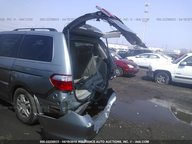 5FNRL38607B032628 - 2007 HONDA ODYSSEY EXL GRAY photo 6