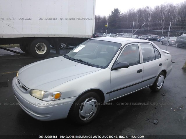 2T1BR12EXYC262946 - 2000 TOYOTA COROLLA VE/CE/LE 银色 照片 2