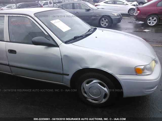 2T1BR12EXYC262946 - 2000 TOYOTA COROLLA VE/CE/LE 银色 照片 6