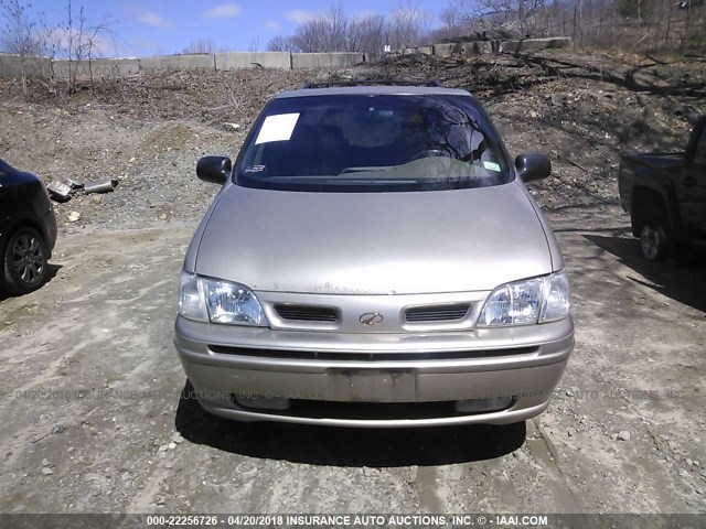 1GHDX03E3XD167082 - 1999 OLDSMOBILE SILHOUETTE TAN photo 6